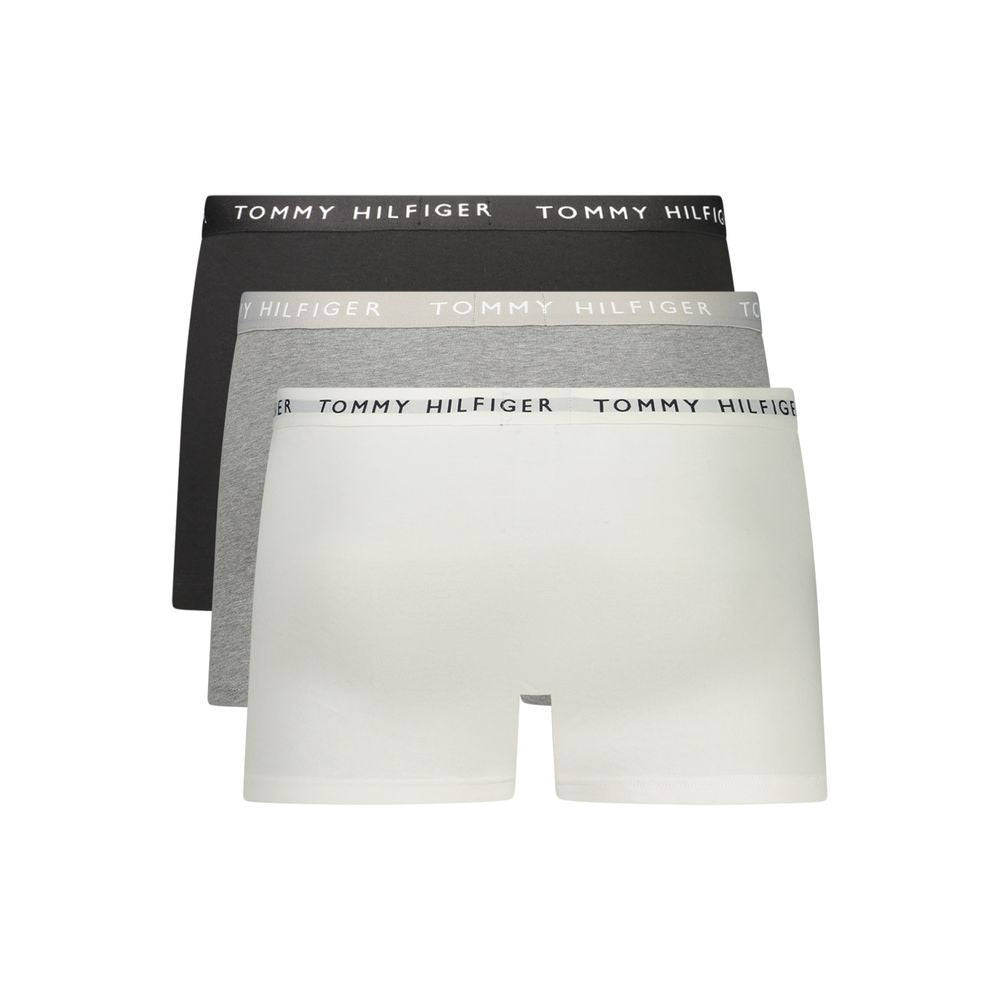 Tommy Hilfiger Graue Herren-Boxershorts aus Baumwolle