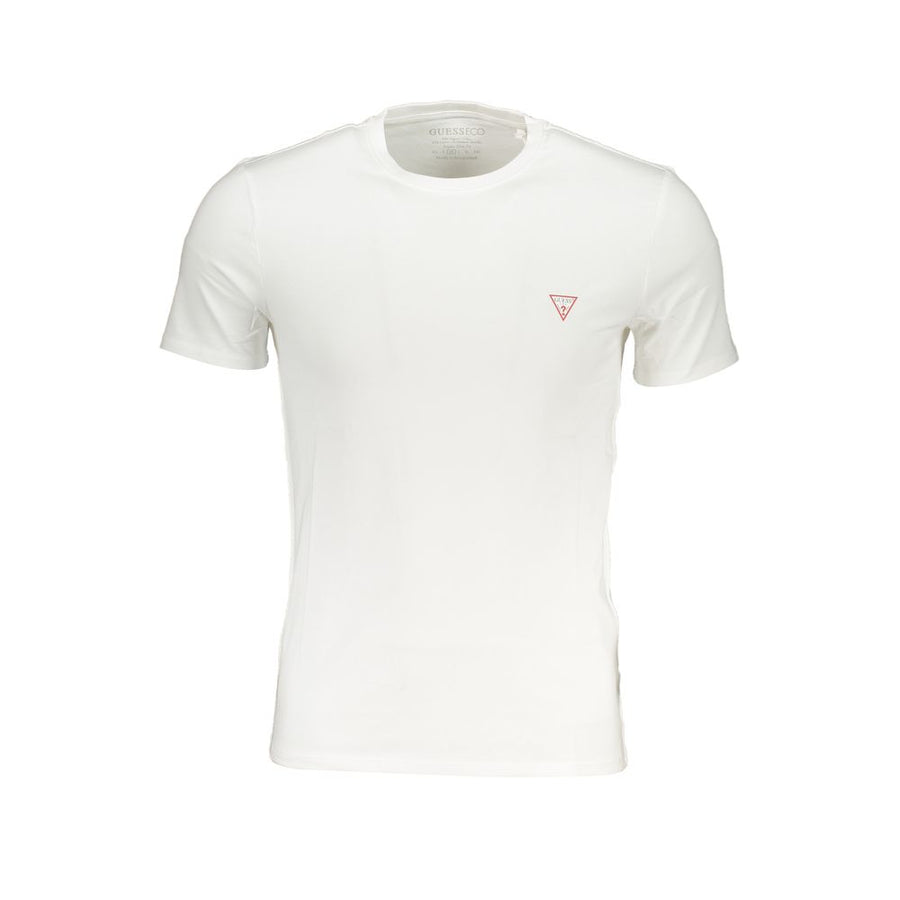 Guess Jeans Men's White Organic Cotton T-Shirt