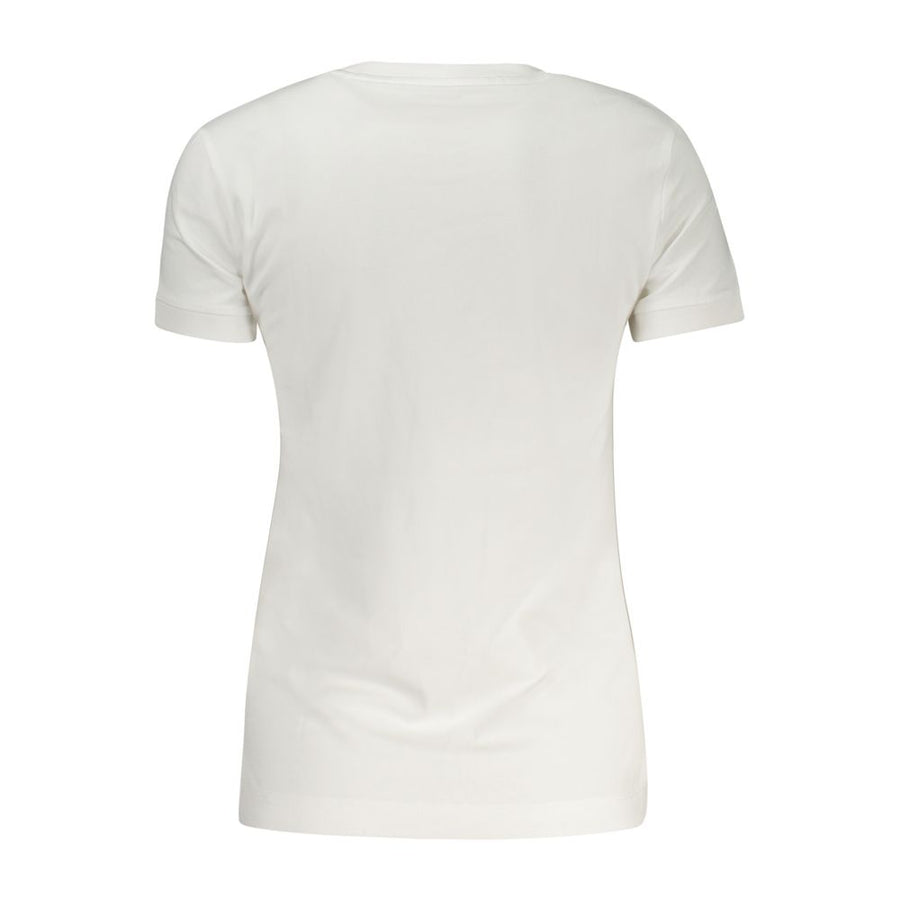 Guess Jeans White Cotton T-Shirt