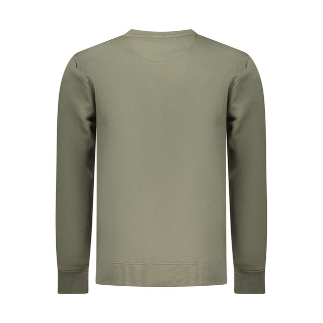 Coveri Moving Verde Baumwoll-Sweatshirt für Herren
