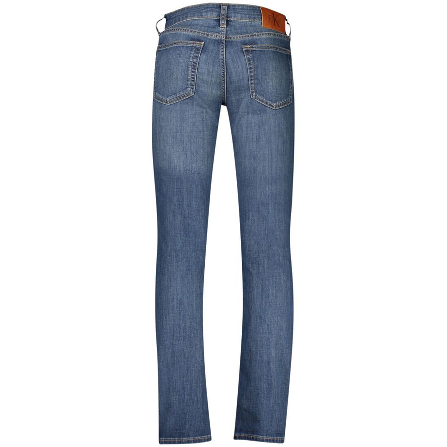 Calvin Klein Blaue Herren-Jeans aus Baumwolle