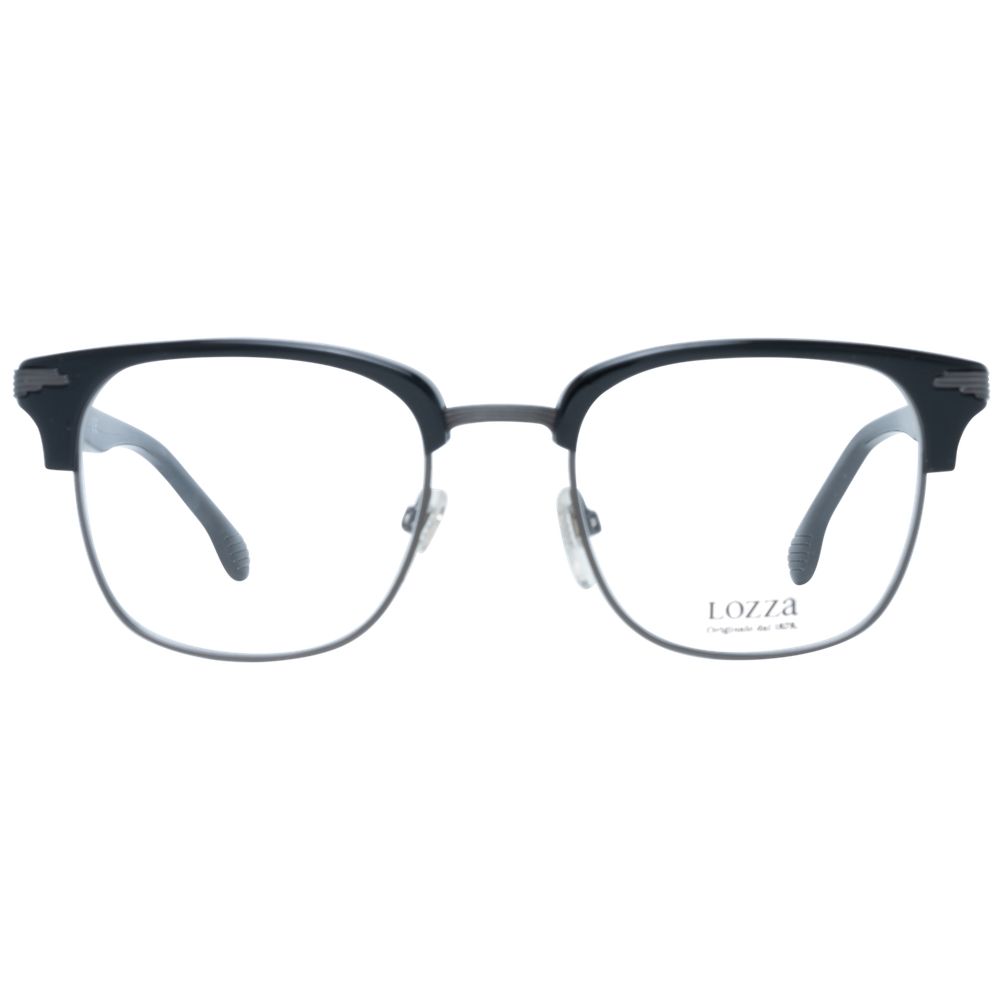 Lozza Brille aus schwarzem Metall & Kunststoff (Gestell)