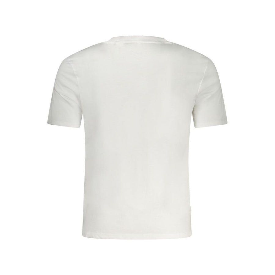 Guess Jeans Bianco Baumwoll-T-Shirt für Herren