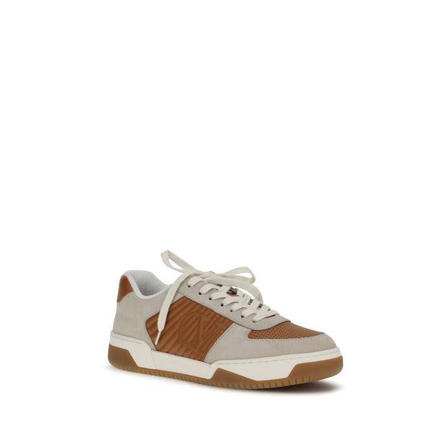 Valentino Garavani Mehrfarbige Kalbsleder Bos Taurus Athletics-Sneaker