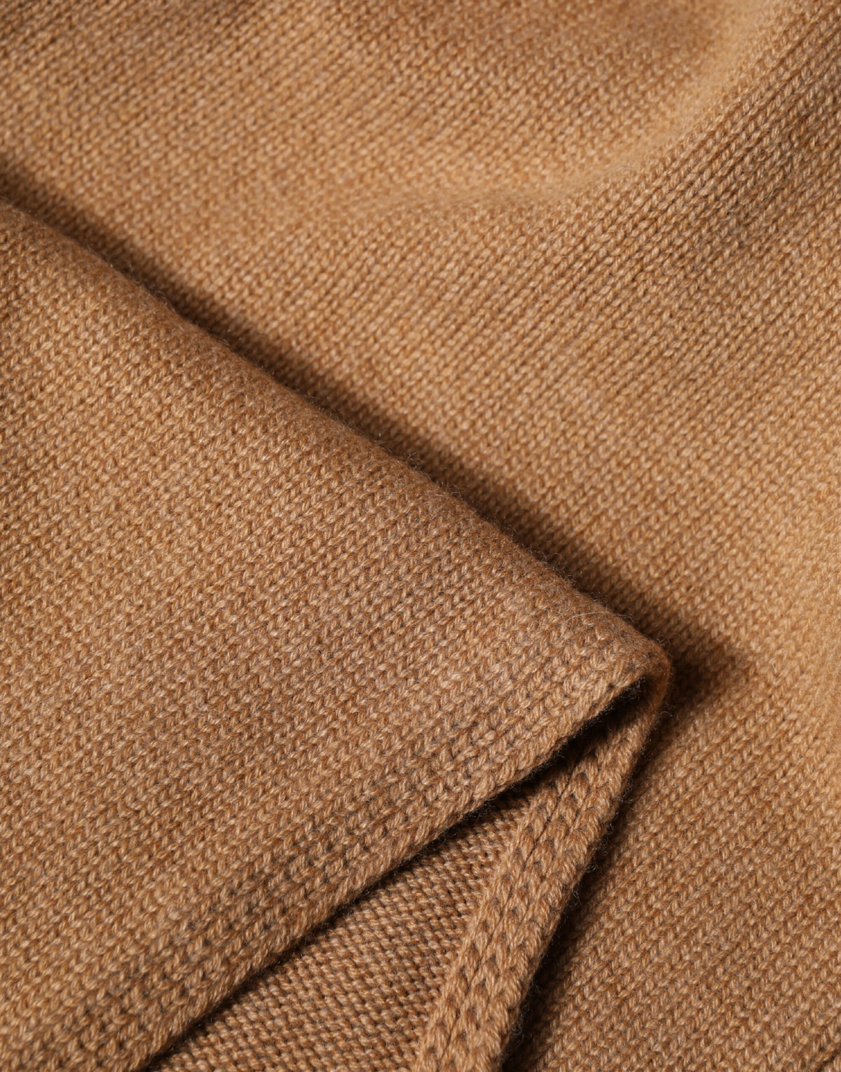 Dolce & Gabbana Brown Cashmere Knit Scarf 207cm x 29cm Men's Scarf