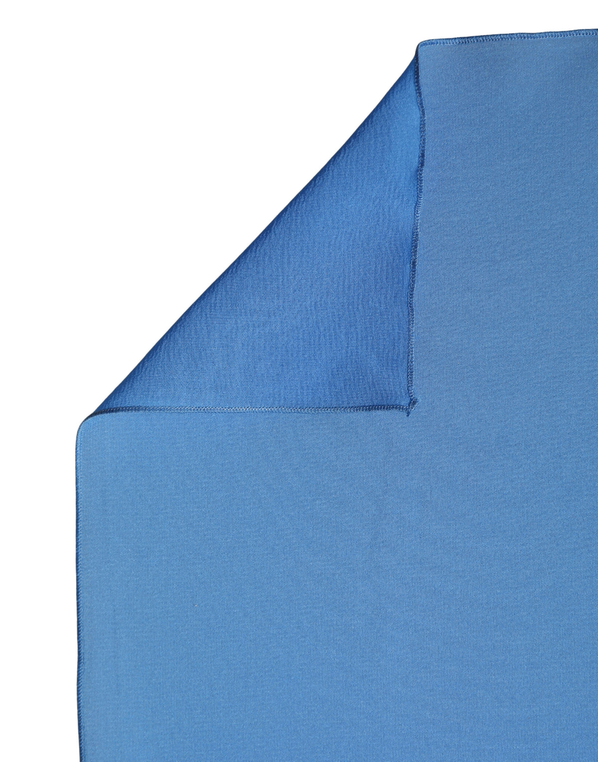 Dolce & Gabbana Blue Silk Neck Scarf Stole 200cm x 64cm Scarf
