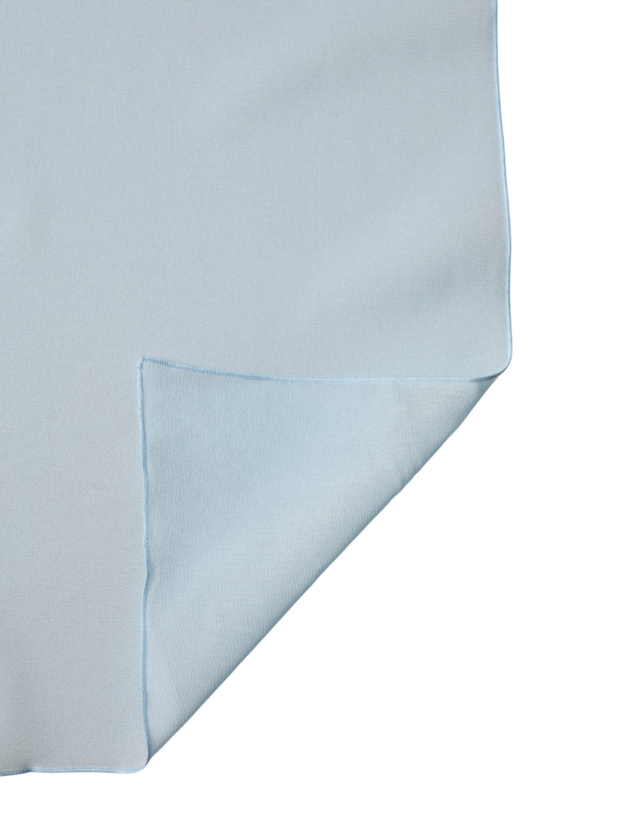 Dolce & Gabbana Light Blue Silk Neck Scarf Stole 200cm x 64cm Scarf
