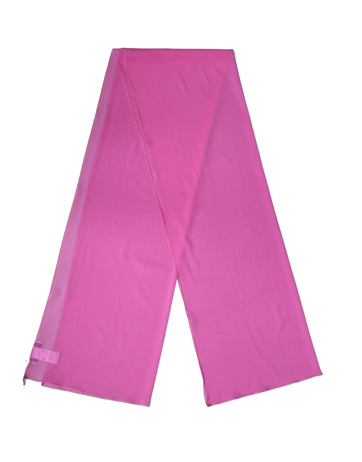Dolce & Gabbana Pink Silk Neck Wrap Shawl Women's Stole 200cm x 64cm Scarf