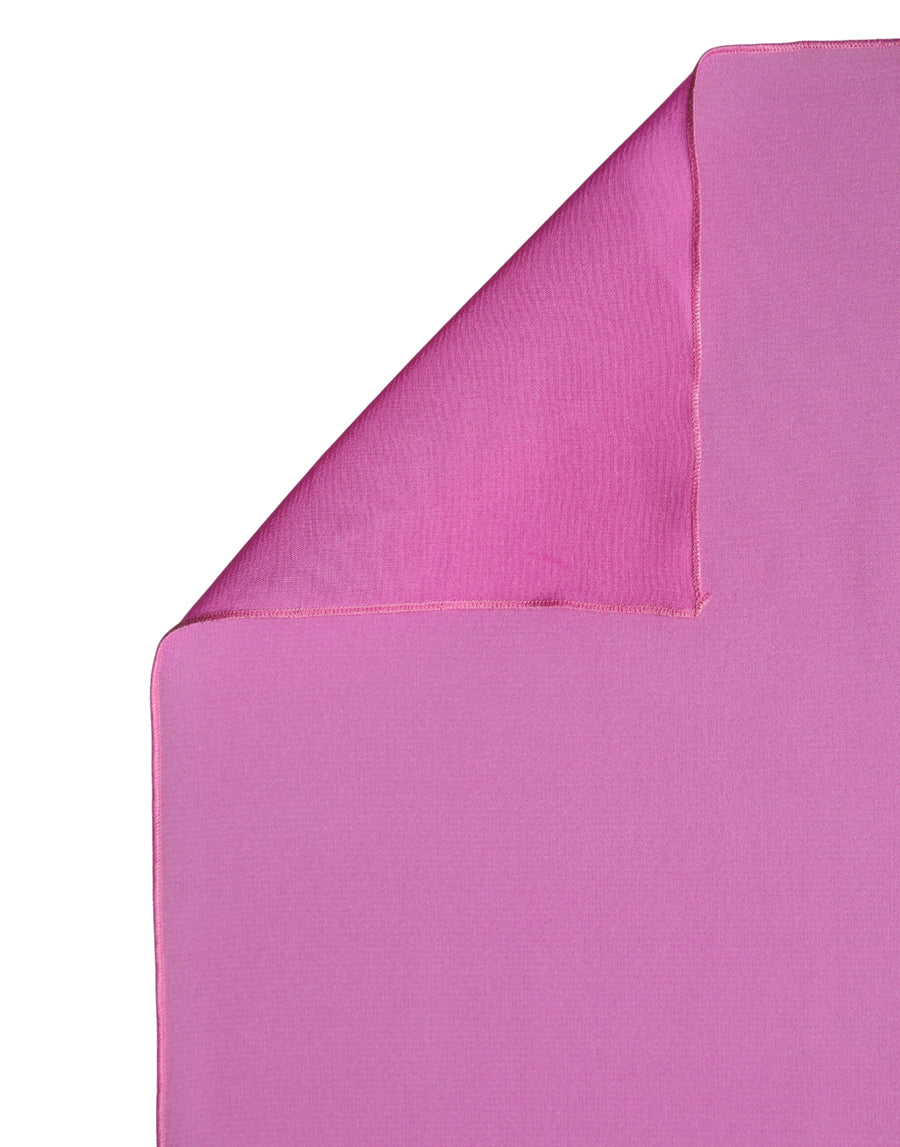 Dolce & Gabbana Pink Silk Neck Wrap Shawl Women's Stole 200cm x 64cm Scarf