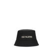 Valentino Garavani Schwarzer Baumwoll-Bucket Hat