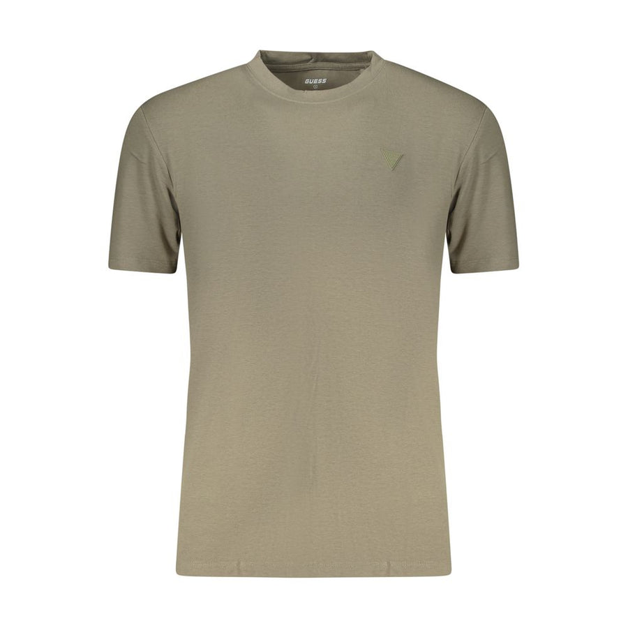 Guess Green Cotton T-Shirt for Men