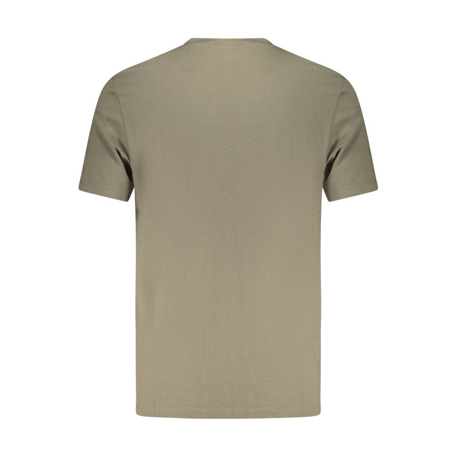 Guess Green Cotton T-Shirt for Men