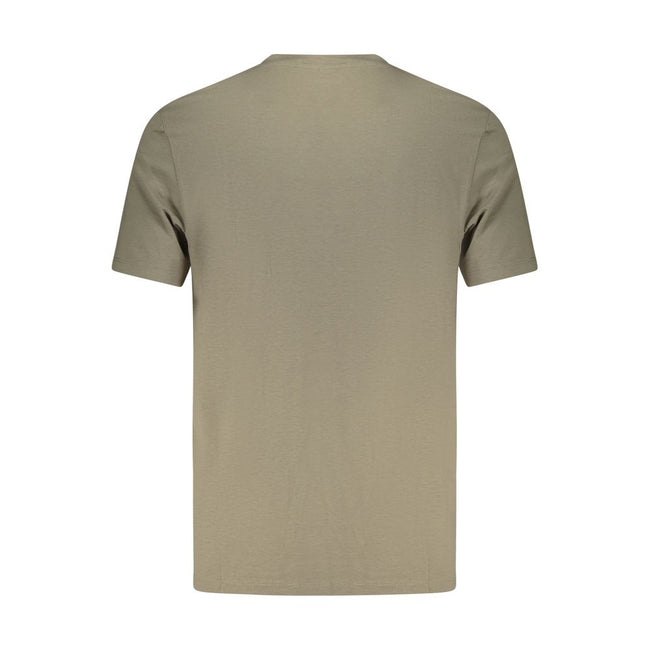 Guess Jeans Verde Baumwoll-T-Shirt für Herren