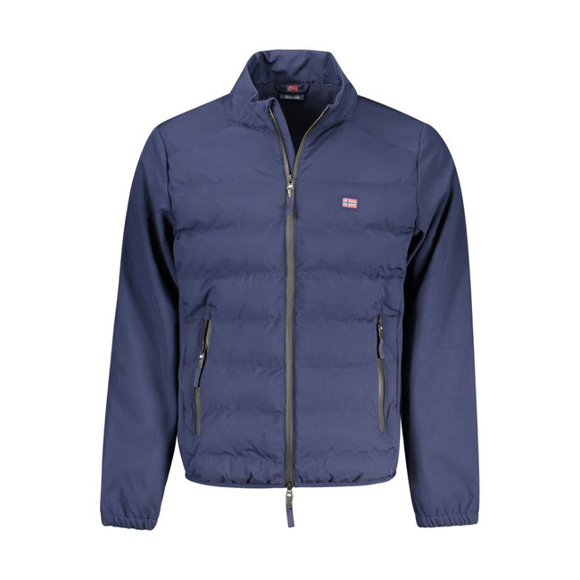 Norway 1963 Blaue Herrenjacke aus Polyester