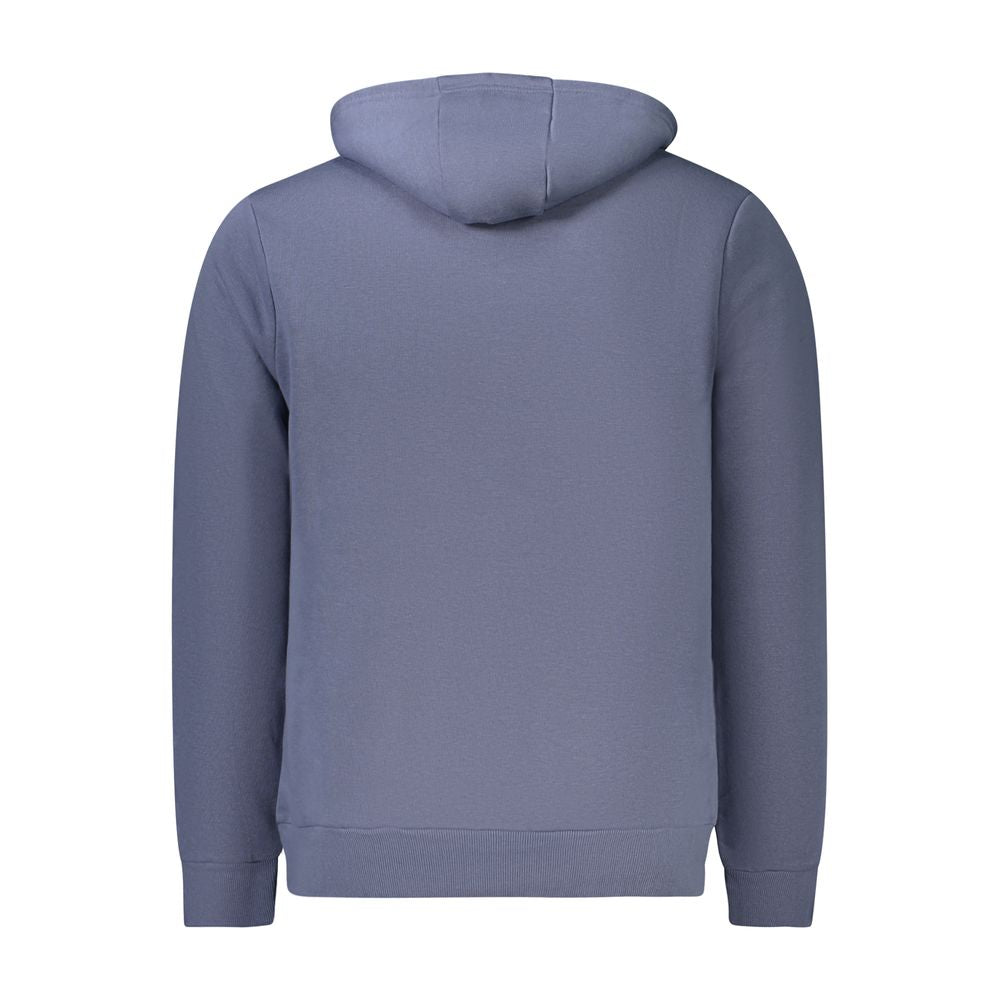 Norway 1963 Blauer Kapuzenpullover aus Baumwolle für Herren