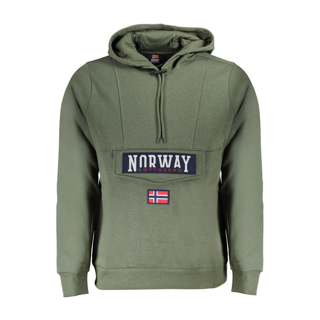 Norway 1963 Verde Baumwoll-Sweatshirt für Herren