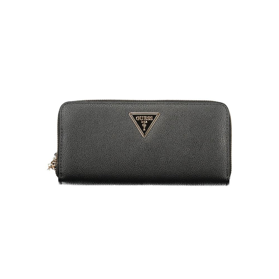 Guess Women's Black Polyurethane Wallet