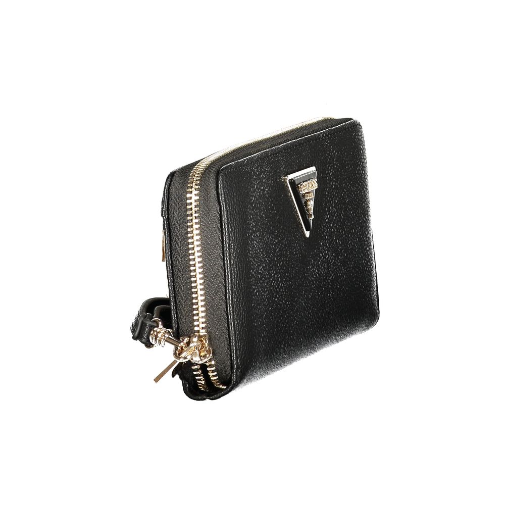 Guess Women's Black Polyurethane Wallet