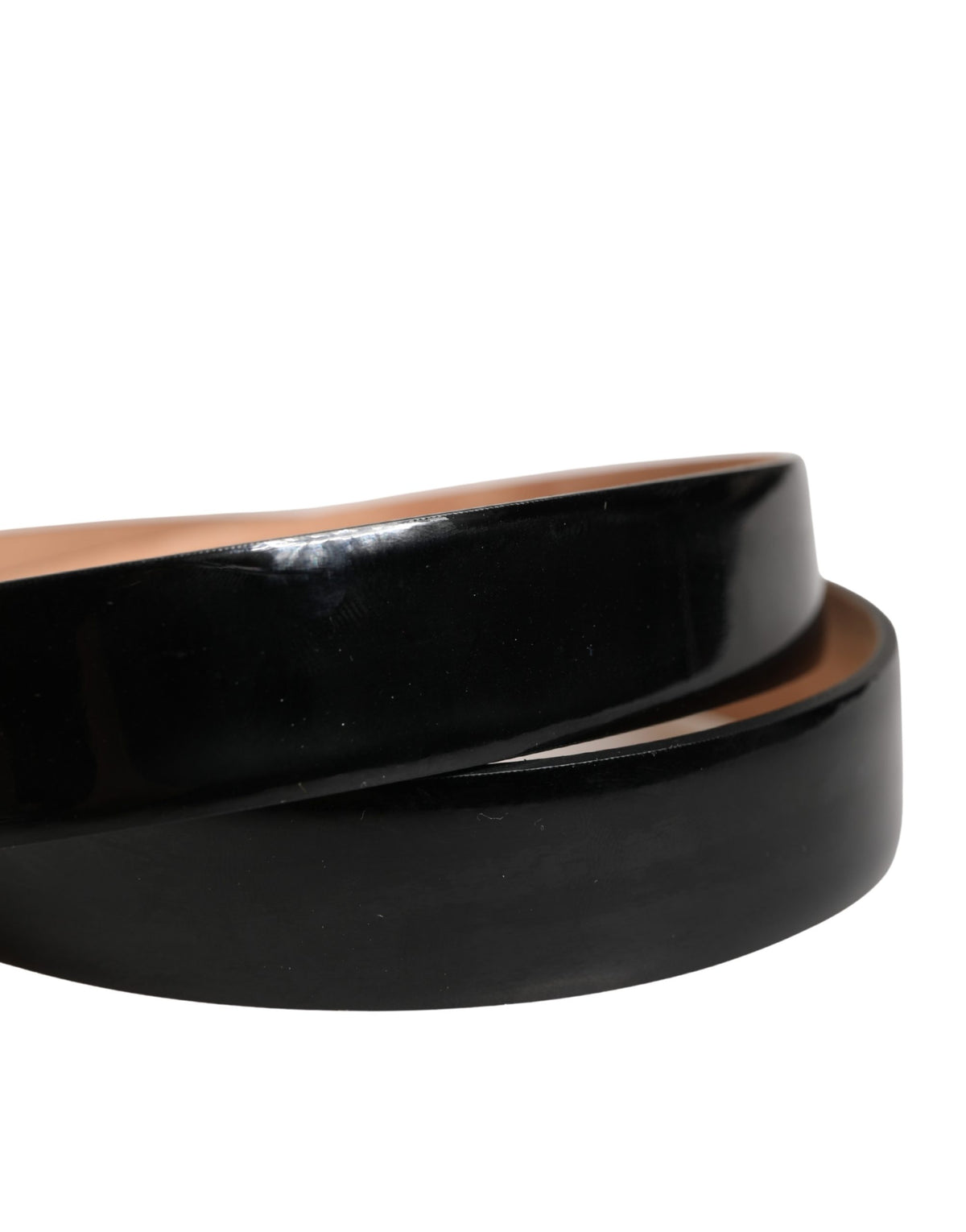 Dolce & Gabbana Men's Buckle Black Leather Belt