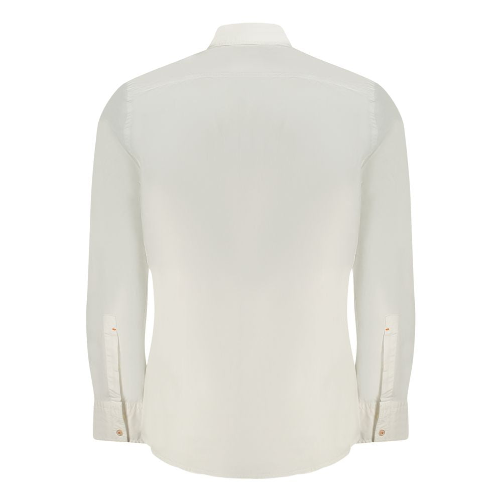 Hugo Boss Men's White Cotton Shirt