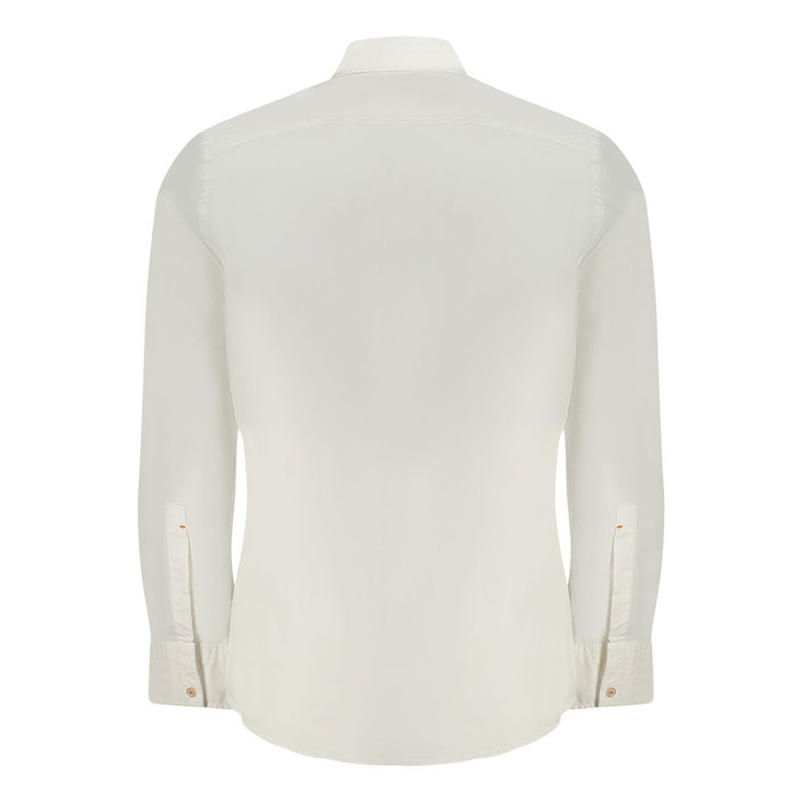 Hugo Boss Men's White Cotton Shirt