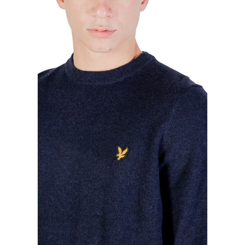 Lyle & Scott Blauer Sweatshirt aus Nylon