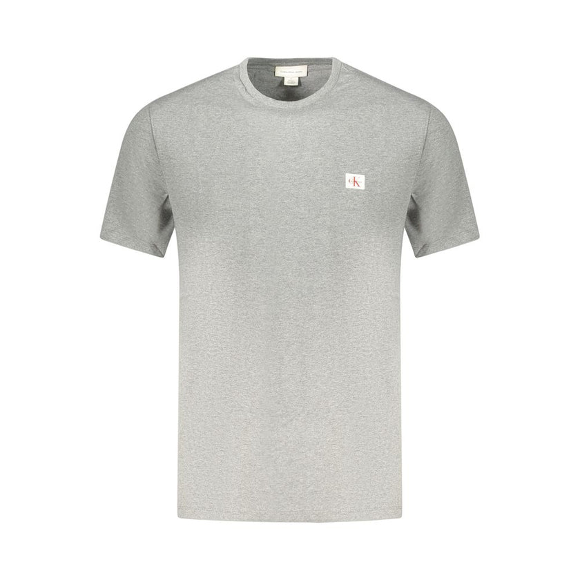 Calvin Klein Grigio Baumwoll-T-Shirt für Herren