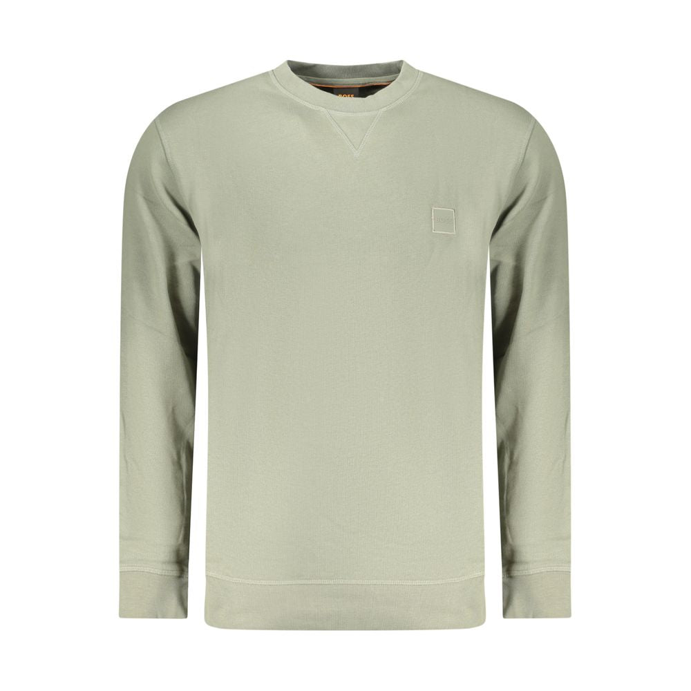 Men's Hugo Boss Green Cotton Sweatshirt