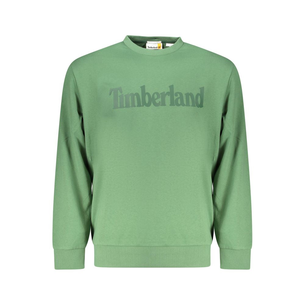 Timberland Green Cotton Sweatshirt for Men