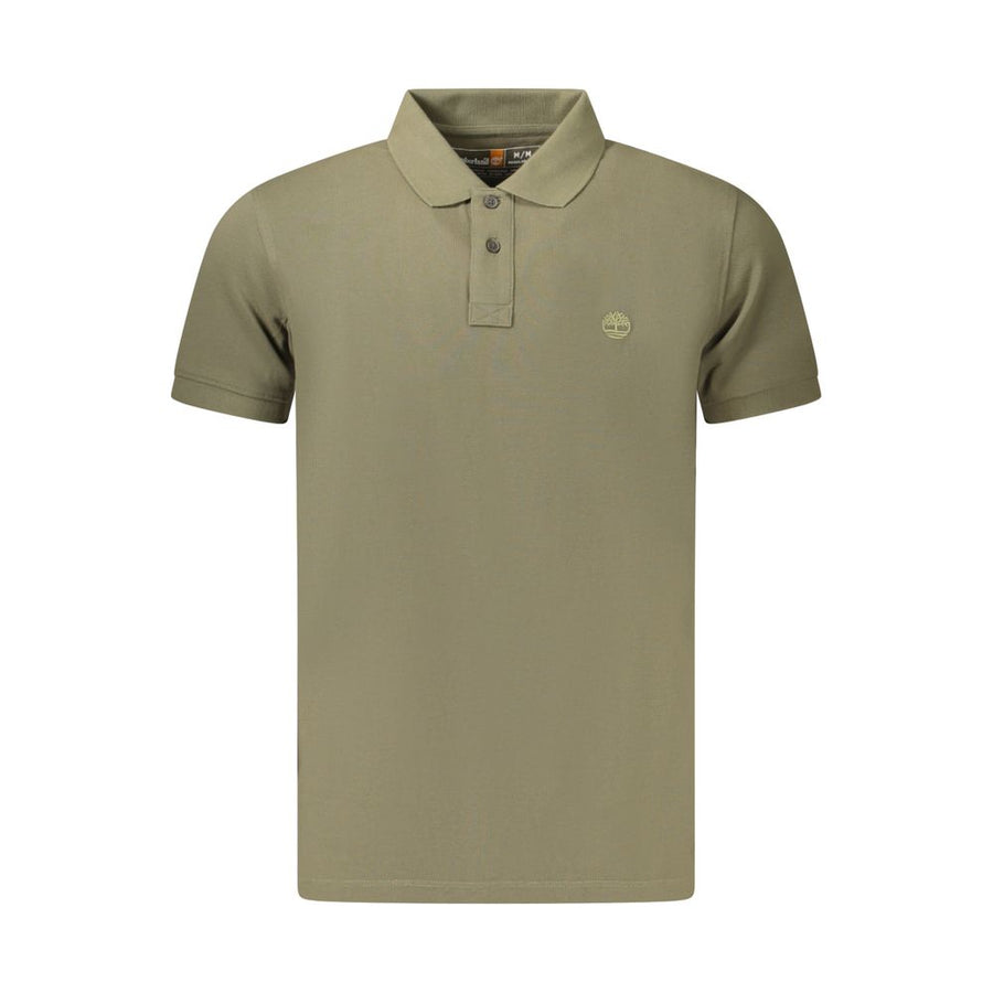 Timberland Green Cotton Polo Shirt