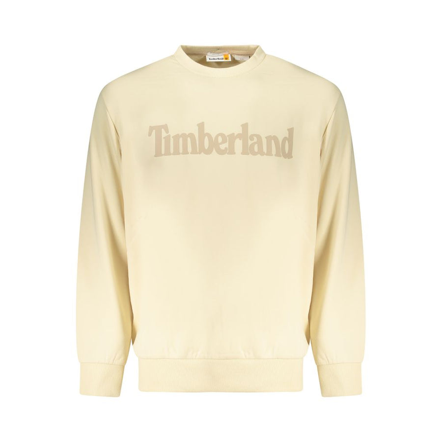 Timberland Beige Cotton Men's Sweatshirt