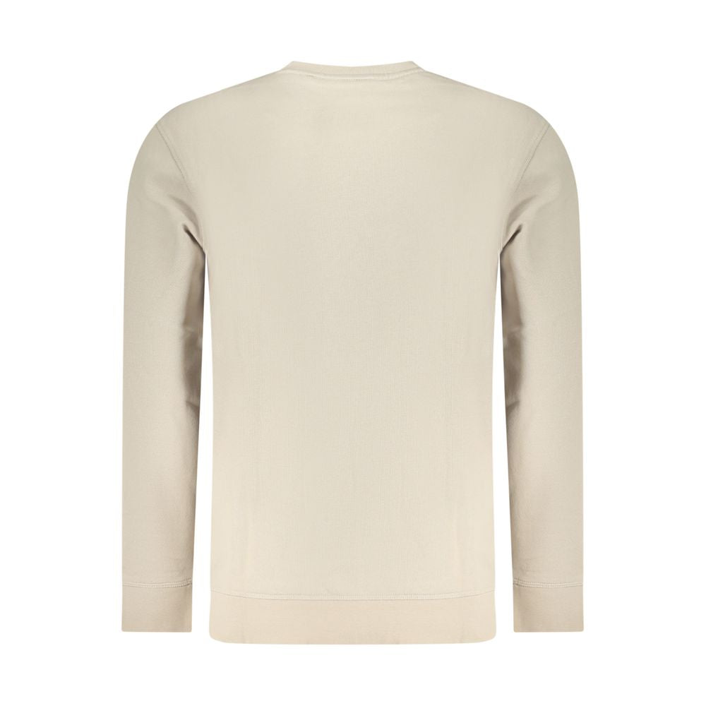 Hugo Boss Beige Cotton Men's Sweatshirt