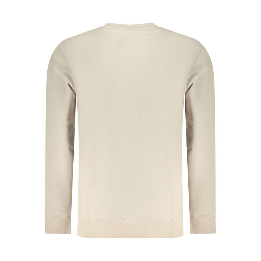 Hugo Boss Beige Cotton Men's Sweatshirt