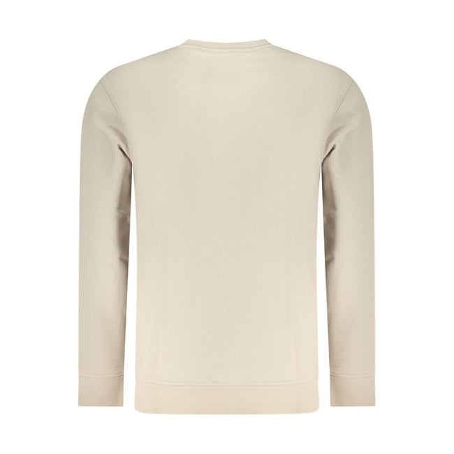 Hugo Boss Beige Cotton Men Sweatshirt