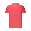 Timberland Rotes Herren-Poloshirt aus Baumwolle
