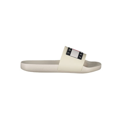 Tommy Hilfiger Beiger Herren-Slipper aus Polyurethan