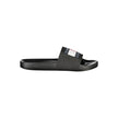 Tommy Hilfiger Schwarze Herren-Slipper aus Polyurethan