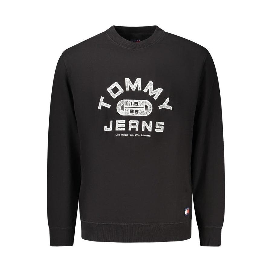 Tommy Hilfiger Black Cotton Sweatshirt