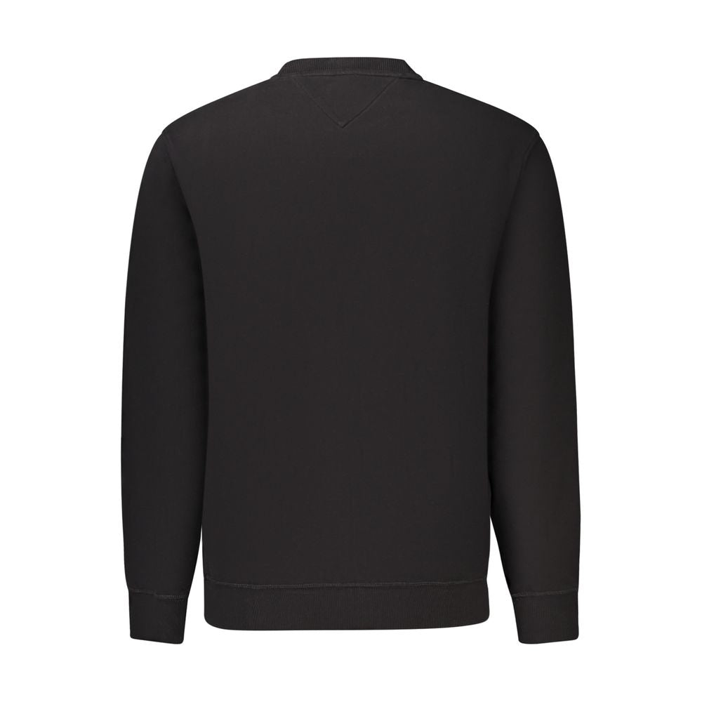 Tommy Hilfiger Black Cotton Sweatshirt