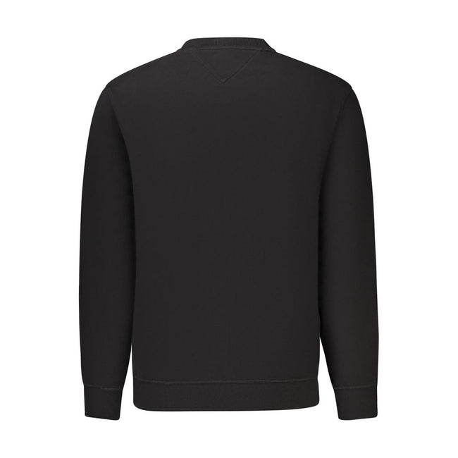 Tommy Hilfiger Schwarzer Baumwoll-Sweatshirt