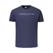 Tommy Hilfiger Blaues Baumwoll-T-Shirt für Herren