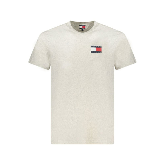 Tommy Hilfiger Grigio Baumwoll-T-Shirt für Herren