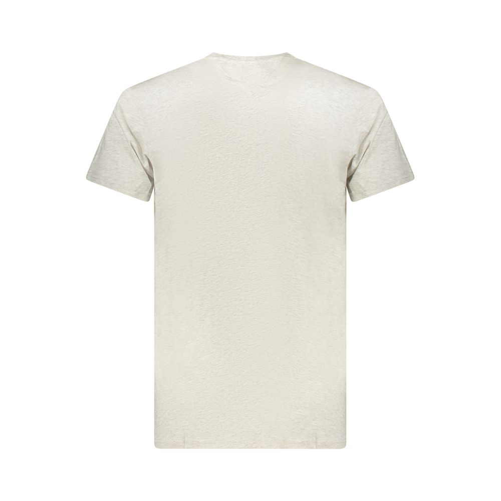 Tommy Hilfiger Men's Grey Cotton T-Shirt
