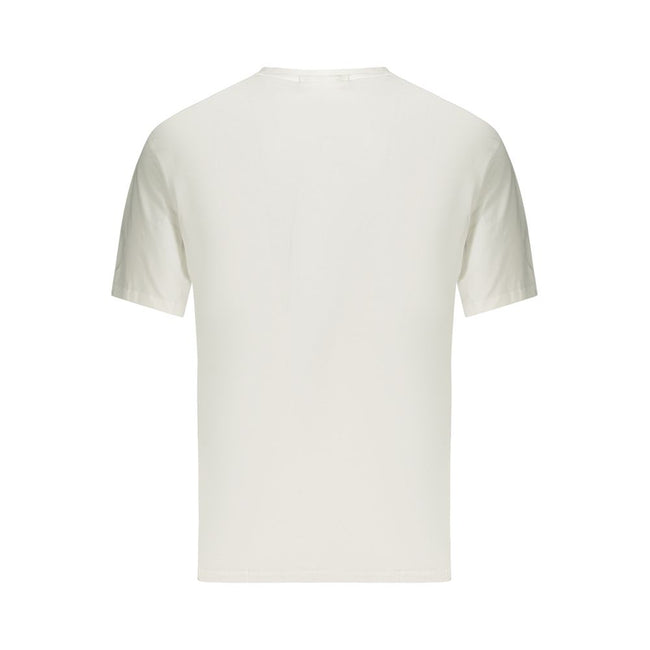 Calvin Klein Weißes Baumwoll-T-Shirt für Herren