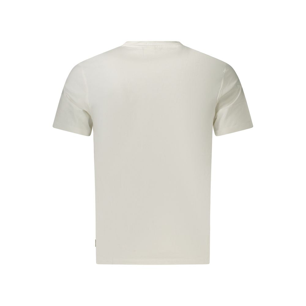 Pepe Jeans Men's Bianco Cotton T-Shirt