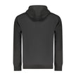 Superga Schwarzer Herren-Hoodie aus Baumwolle
