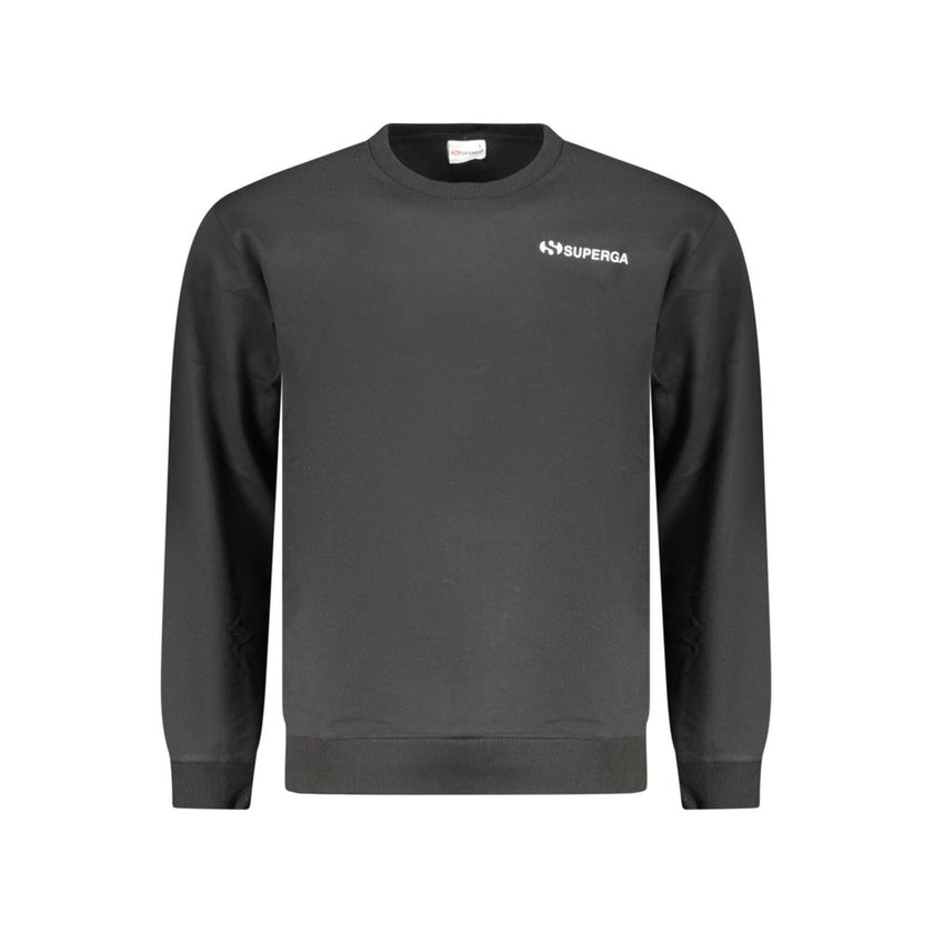 Superga Schwarzer Baumwoll-Sweatshirt