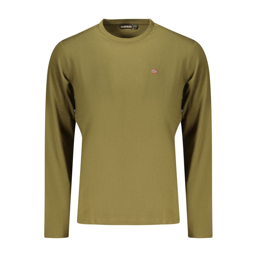 Napapijri Verde Baumwoll-T-Shirt für Herren