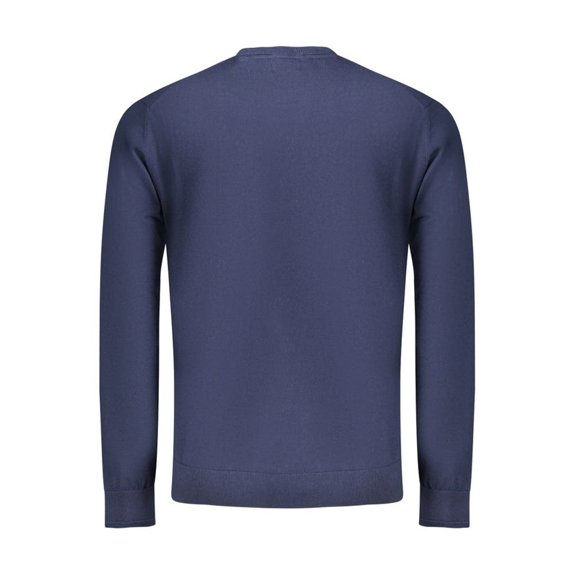 Napapijri Herrenhemd aus blauer Baumwolle
