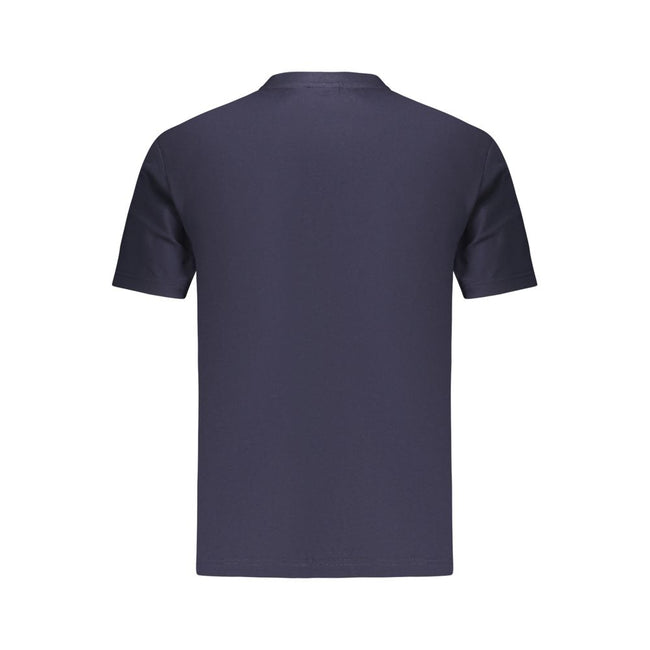 Napapijri Blu Baumwoll-T-Shirt für Herren